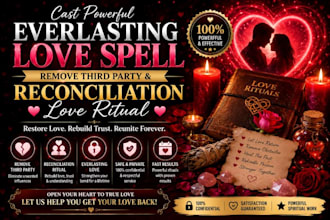 cast powerful everlasting love spel remove third party reconciiation love ritual