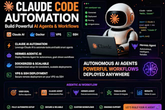 claude code automation claude ai agent docker vps ssh hermes agentic ai workflow