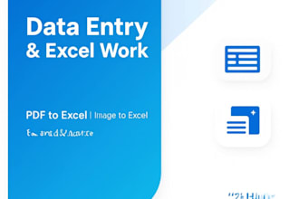 do accurate data entry, excel and ai data labeling