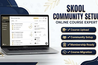 setup your online course membership site and community platform migration