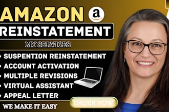 write amazon suspension appeal and reinstatement plan of action