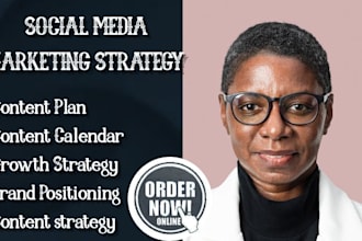 create social media marketing strategy content plan content calendar