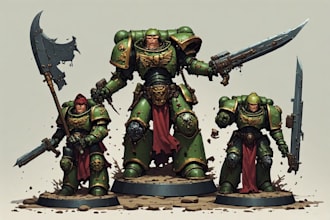 create your warhammer 40k and fantasy miniature
