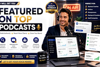 do podcast booking podcast outreach for coaches authors founders