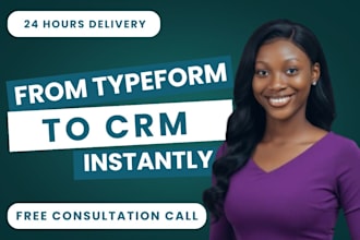 automate typeform, jotform to calendly to zapier to go high level, hubspot crm