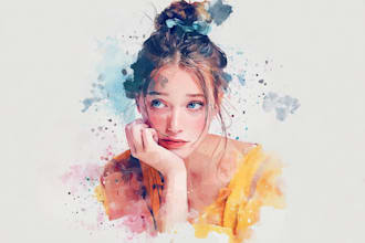 paint watercolor illustration and watercolor art