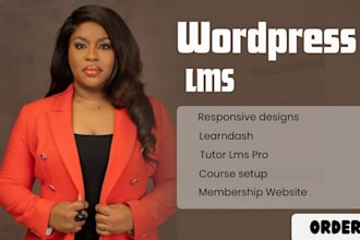 create elearning wordpress website using learnpress learndash tutor lms website