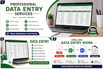 data entry data typing copy paste