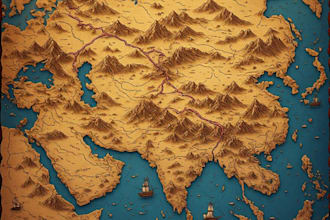 design authentic vintage historical replica maps for you