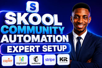 fix, optimize, automate skool community with email marketing payment integration