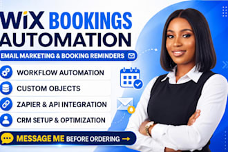 setup wix bookings automation email marketing booking reminders customer emails