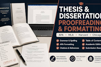 proofread and format your thesis dissertation apa citation