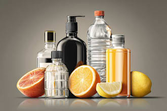 design realistic detailed vector product illustration