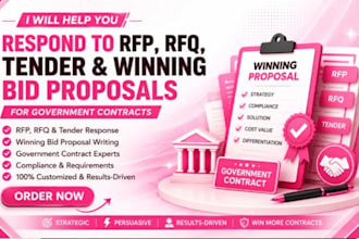 write technical proposal to IT related government contract rfp