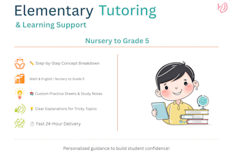 provide elementary online tutoring
