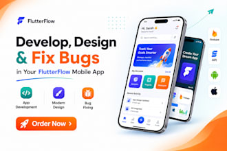 develop, design, and fix bugs in your flutterflow mobile app
