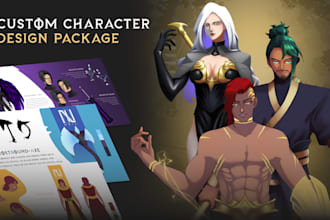 custom character design package