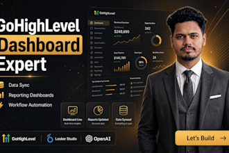 build automated data sync dashboards inside gohighlevel ghl