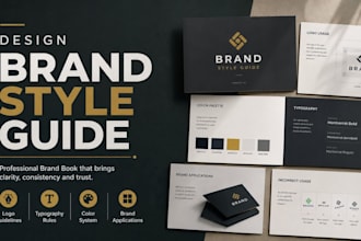 design brand style guide brand book brand manual guidelines for your business