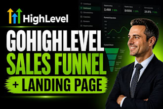gohighlevel sales funnel gohighlevel landing page gohighlevel funnel