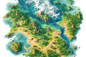 create custom fantasy world maps and old world cartography