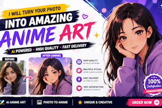 create stunning anime art from your photo using ai