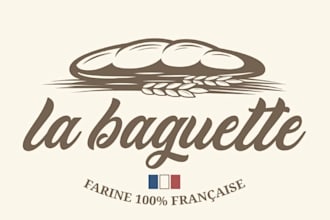 design a professional chef restaurant food logo