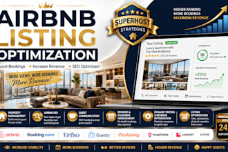 optimize your airbnb vrbo booking com listing for more bookings