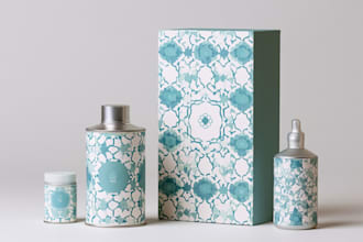 draw product packaging design