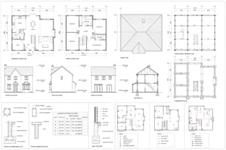 draft architectural 2d floor plans mep structural permit drawing in autocad
