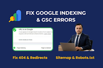fix website indexing issues and google search console errors