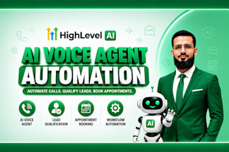 build gohighlevel ai voice agent and automation