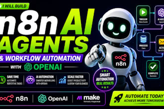 build n8n ai agents and workflow automation with openai