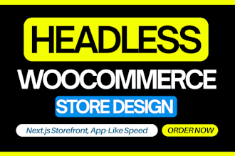 build a blazing fast headless woocommerce store with next js