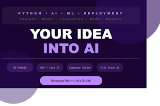 build ai powered chatbots and applications using python