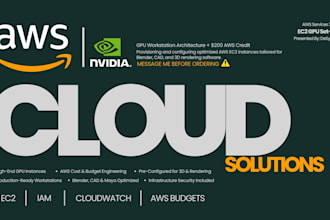 setup high performance AWS GPU workstation for rendering and ai
