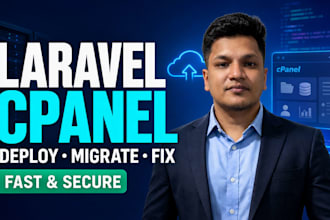 deploy or migrate your laravel website on cpanel