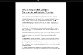 write engaging education and career blog articles