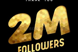 tik tok promotion, instagram shoutout on my 2 millions followers
