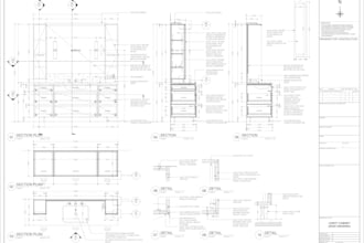 create millwork and joinery shop drawings