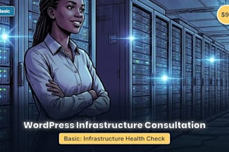 review your wordpress hosting, security, backups and speed