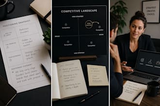 write your startups business plan and brand strategy