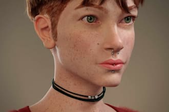 create 3d avatar, full body rig, ue5 control rig, c4d, cc4, iclone 8, blendshape