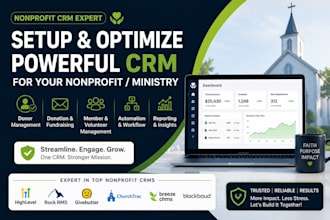 setups gohighlevel rock rms givebutter crm churchtrac breeze chms blackbaud crm