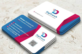 design professional business card and logo