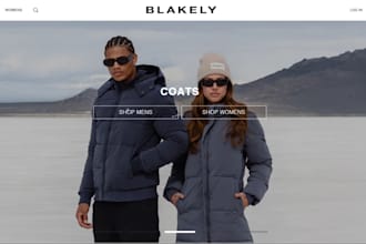 design shopify clothing store, clothing brand website, shopify store design