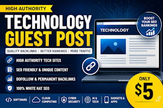 provide technology and digital marketing guest post