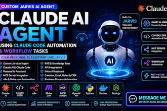 custom jarvis ai agent using claude code automation and workflow tasks claude ai
