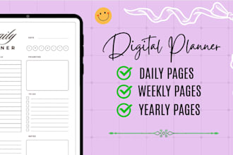 design custom daily planner