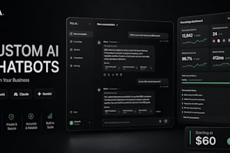 build chatgpt ai chatbot trained on your business data